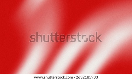 Gradient background dynamic mix of bright red and pure white, soft and flowing fabric fold effect. With smooth transitions..