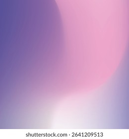 Gradient background with a smooth blend of purple and pink. The background has a soft, flowing texture with purple and pink hues. Pink gradient background with copy space.