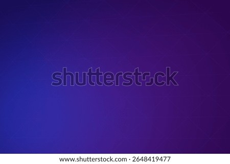 A gradient background transitioning from deep blue to rich purple, overlaid with a subtle, faint hexagonal grid pattern. The grid lines are thin and barely visible