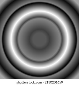 gradient black circle and white light circle