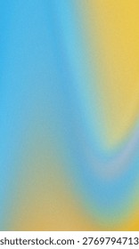 Gradient blend of sky and horizon at sunset
