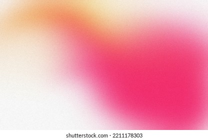 gradient blurred colorful and grain noise effect background  for art product design  social media  trendy vintage brochure banner