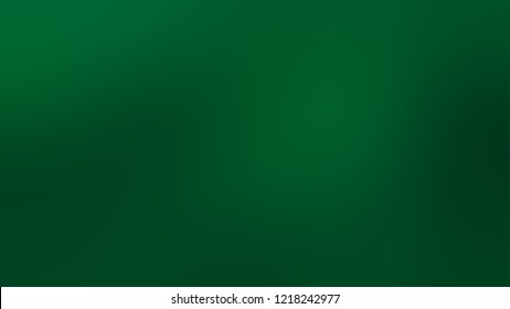 Gradient With British Racing Green Color. Classic And Appealing Blurred Background With Smooth Color Transition.