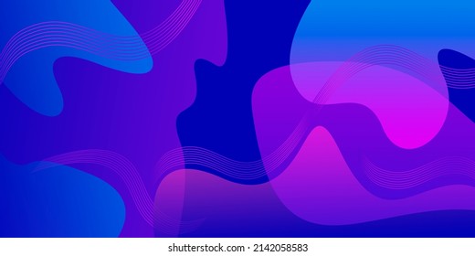 Gradient color background design  Abstract geometric background and liquid shapes  Cool poster background design 