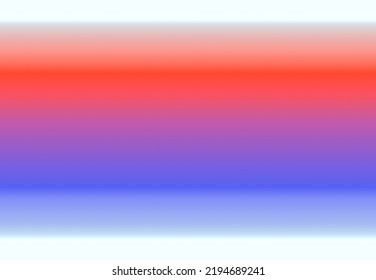 Gradient Color Of Red, White And Blue