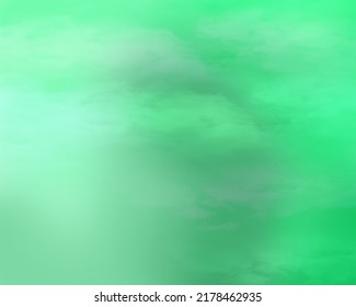 Gradient Design With Green Fog Background.