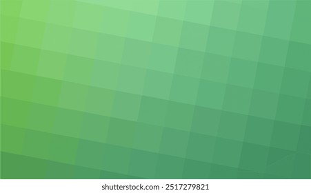 Gradient green background. Abstract vector texture with green intersecting squares. Perfect for backgrounds, web design, packaging, or digital artwork. Modern, minimal for creative projects.
