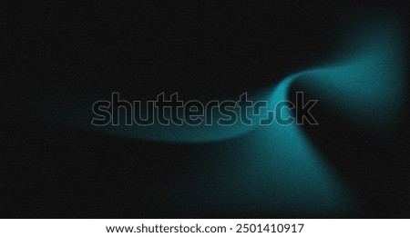 Gradient lights on black background, abstract blue grain gradation texture abstract background 