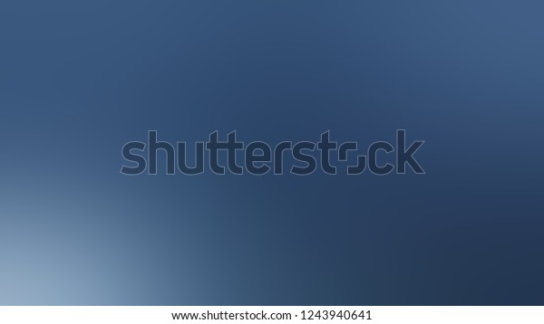 Gradient Matisse Blue Color Blank Simple Royalty Free Stock Image