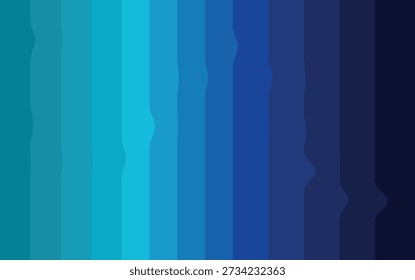 Gradient of rectangles with slight diffusion watercolor palette