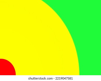 Gradient, Red Yellow And Green Background, Blended, Semicircular And Abstract, Rasta Colors