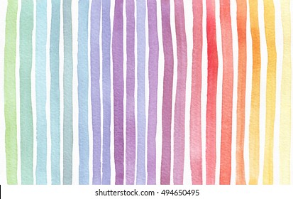 Gradient splattered rainbow background, hand drawn with watercolor ink. Seamless painted pattern, good for decoration. Imperfect illustration. Pastel bright colors. 