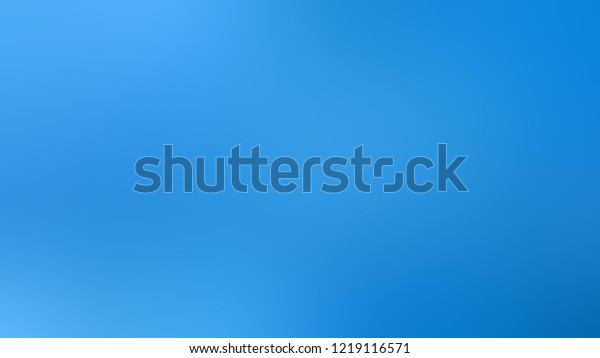 Gradient Summer Sky Blue Color Blend Stock Illustration