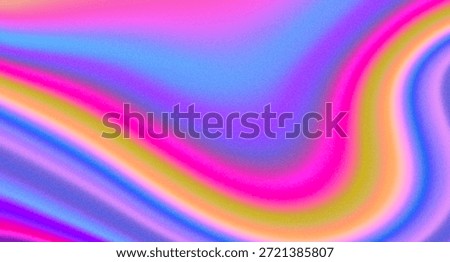 Gradient wavy background rainbow colors with noise effect Grain Wallpaper Grainy noisy textured blurry texture abstract Digital noise dynamic multicolor waves vibrant Nostalgia, vintage 70s, 80s style. Abstract lo-fi background.