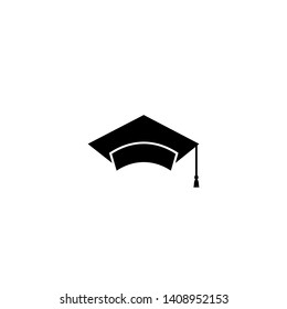 Graduate Cap Icon Logo Illustration Stock Illustration 1408952153 ...