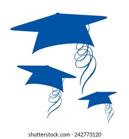 Graduation Caps Stock Illustration 242773120 | Shutterstock