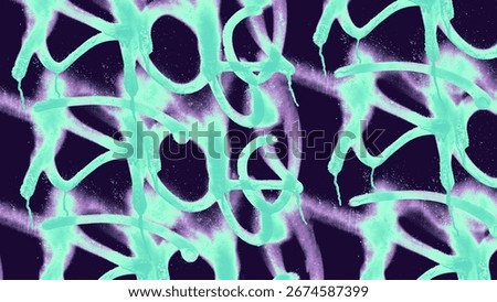Graffiti scribble art texture suitable for digital graphic projects