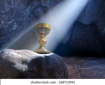 Grail In A Cave