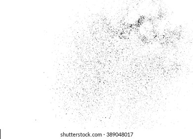 Grainy Abstract Texture On White Background. Design Element. Bitmap Illustration.