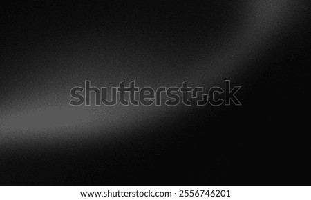 Grainy gradient background, grey black white monochrome abstract noise texture banner backdrop design	