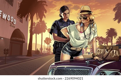 Muchacha de Grand Theft Auto. fondo de pantalla ancha de gta lolipop girl	