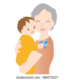 Grandmother
Baby
Illustration