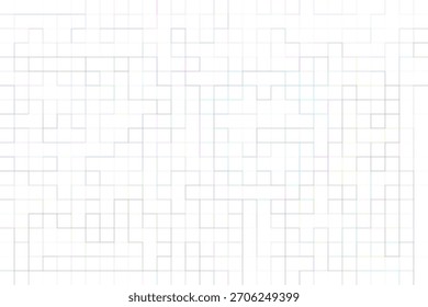 Graph pattern.Grid.Graph paper background of squares abstract design notebook texture.Grid paper long banner.Notebook paper.Grid on white background.Technical architect blank.Graph sketch.Checkered bg