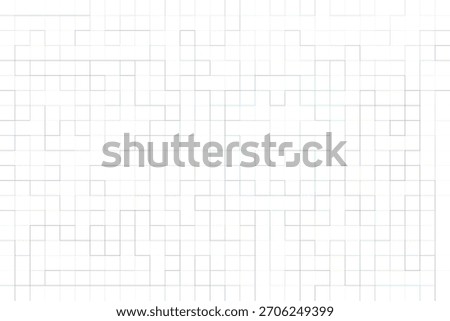 Graph pattern.Grid.Graph paper background of squares abstract design notebook texture.Grid paper long banner.Notebook paper.Grid on white background.Technical architect blank.Graph sketch.Checkered bg