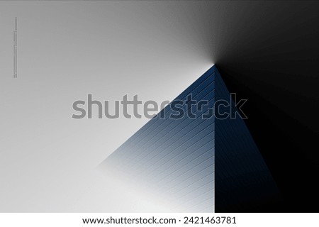 Graphic backgrounds, abstract buildings, structures, walls, straight lines, modern shapes, blue and black.