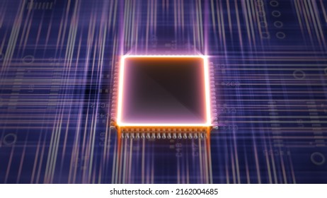 Graphic Board Micro Chip Processor Abstract 