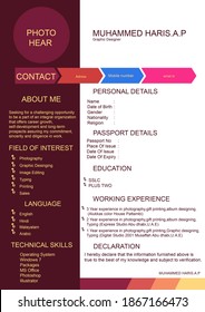 Graphic Designer Cv Template 4
Musaffah Abu Dhabi United Arab Emirates December  04, 2020