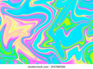 Graphic Illustration Of Liquid Swirl Marble Pattern Background In Vivid Pastel Tone Color, Modern Polygon Swirl Pattern Abstract Background