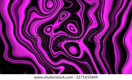 Graphic illustration oil painting style in vivid mesmerizing neon purple color. Design for graphic resource, cards, posters, print out and website banner cover art. Marble background and texture.