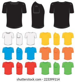 Tshirt template side view Images, Stock Photos & Vectors | Shutterstock