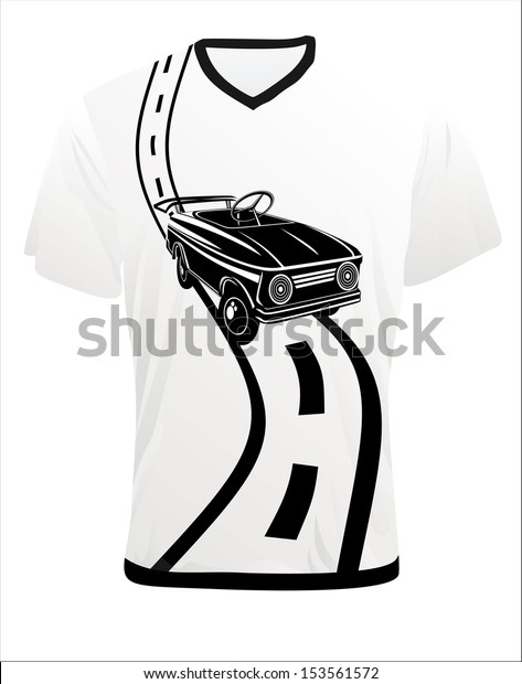 Graphic T-shirt design -
Car