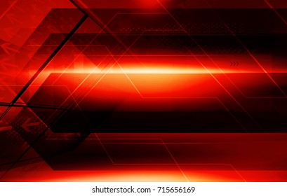 Graphical Digital News Background With Arrows. 3d Illustration