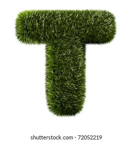 grass alphabet -T