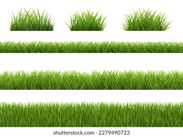 Grass Border With White Background  - Shutterstock ID 2279490723