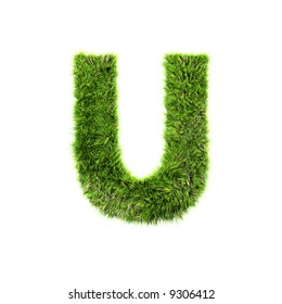 Grass Letter Stock Illustration 9306412 | Shutterstock