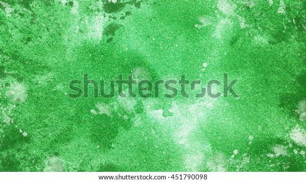 Grass Watercolor Techniques Background Stock Illustration 451790098