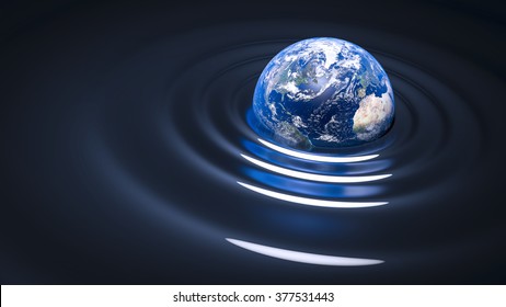 Gravity Wave On Earth - Our Blue Planet