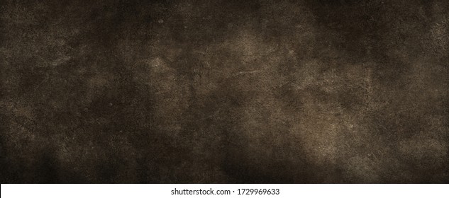 Gray background texture in old vintage paper design with black border, old antique metal background illustration in earthy coffee color