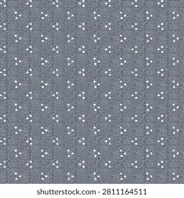 Gray fabric texture with woven pattern