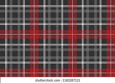 Gray Plaid Fabric Texture Seamless Pattern Stock Illustration ...