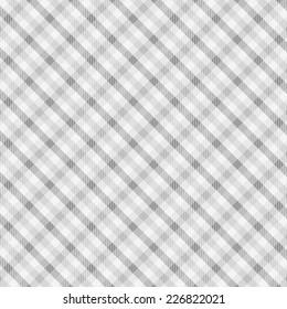 Gray Plaid Pattern For Background.