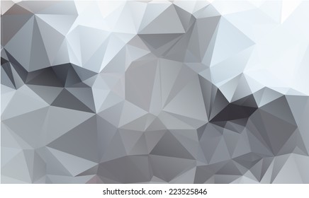 Gray polygonal background