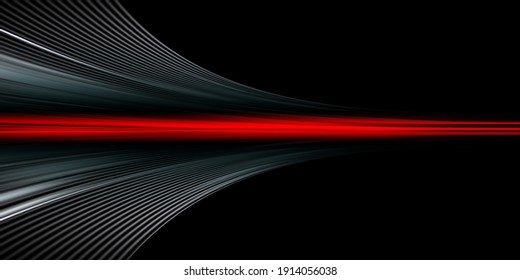 Gray And Red Speed Line Abstract Technology Background 