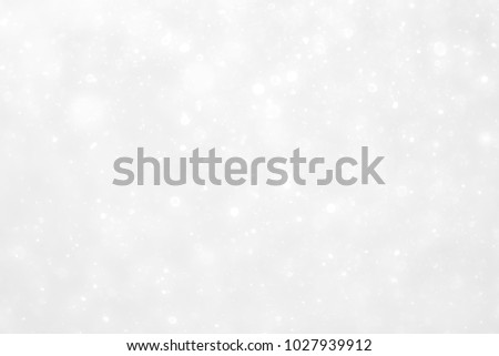 Gray Silver light on bokeh abstract background.