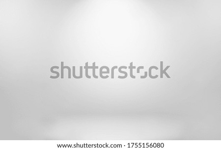 Gray white gradient empty studio room backdrop wallpaper abstract background blurred. use for showcase or product your. copy space for text