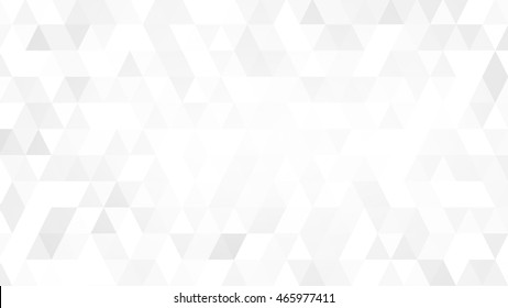 Gray White Polygon Mosaic For Business And Corporate Background.